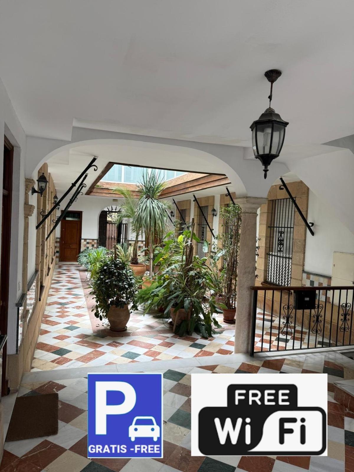 Apartamento Casa Palacio 1890. El Puerto de Santa Maria Luaran gambar